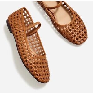Joie Tan Woven Loafers